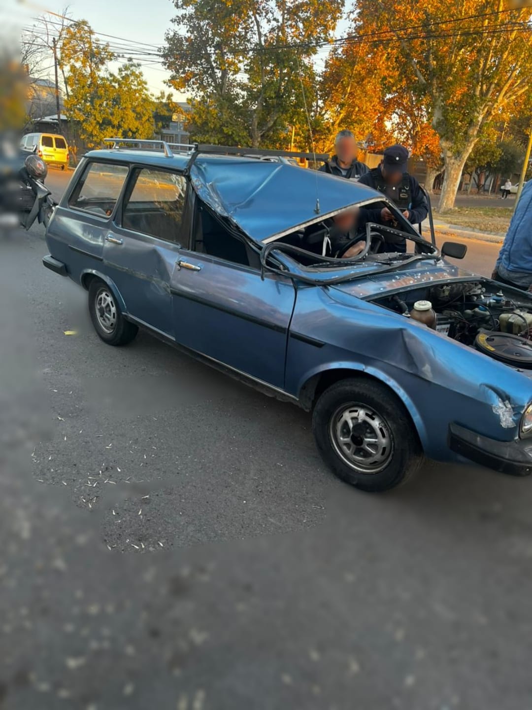 Policiales: Borracho Chocó en Granadero y Bombal con un camión estacionado 